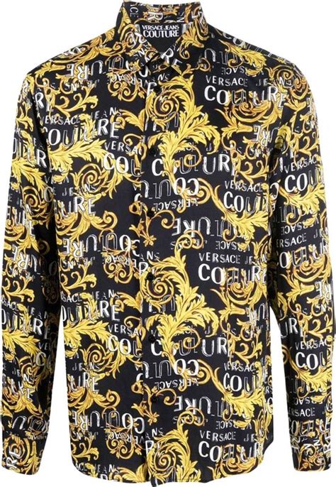 versace jeans couture overhemd|Versace Jeans Couture Overhemd online kopen .